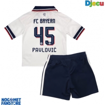 Bayern Munich Aleksandar Pavlovic #45 Gostujuci Dres za djecu 2026-27 Kratak Rukav (+ Kratke hlače)